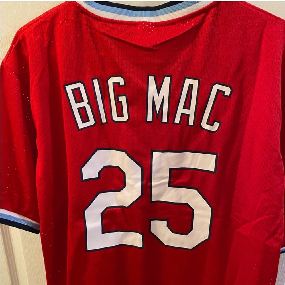 St. Louis Cardinals Nickname Jersey “Big Mac”.